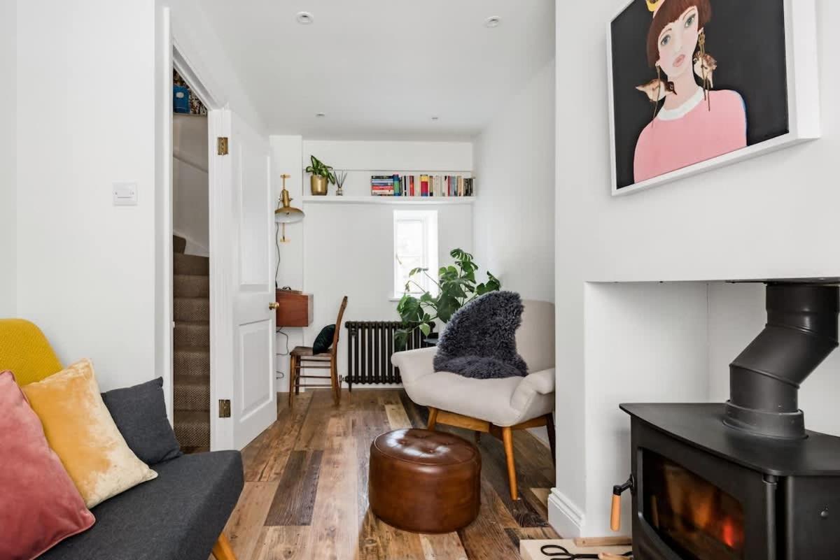 Central Georgian Townhouse With Free Parking Bath Esterno foto